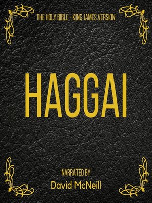 cover image of The Holy Bible--Haggai